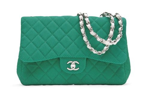 emerald green chanel classic flap|chanel flap pattern.